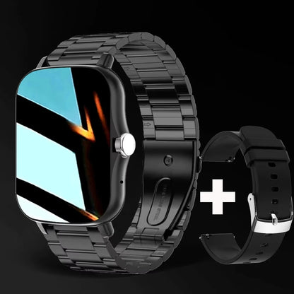 2025 New Smart Watch Bluetooth Talk Full Touch Screen Heart Rate Monitor Sports Fitness Smart Watch Men Women Gift