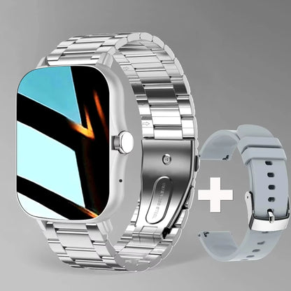2025 New Smart Watch Bluetooth Talk Full Touch Screen Heart Rate Monitor Sports Fitness Smart Watch Men Women Gift