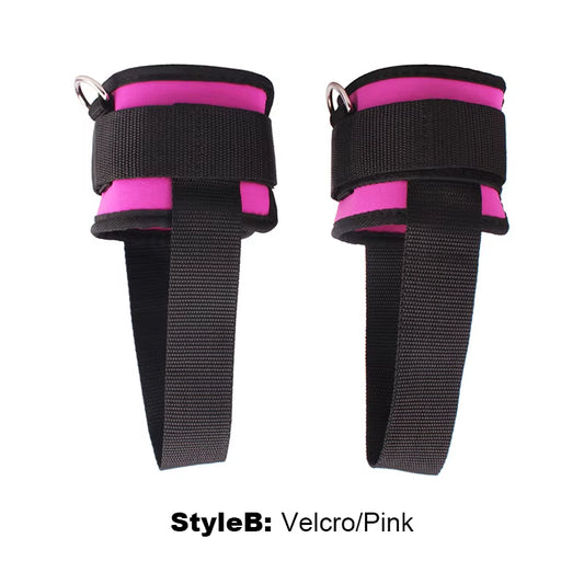 D-Ring Ankle Straps Foot Support Ankle Protector Sports Feet Guard with Foot Strap Cable Machine Leg Gym Training Accessories