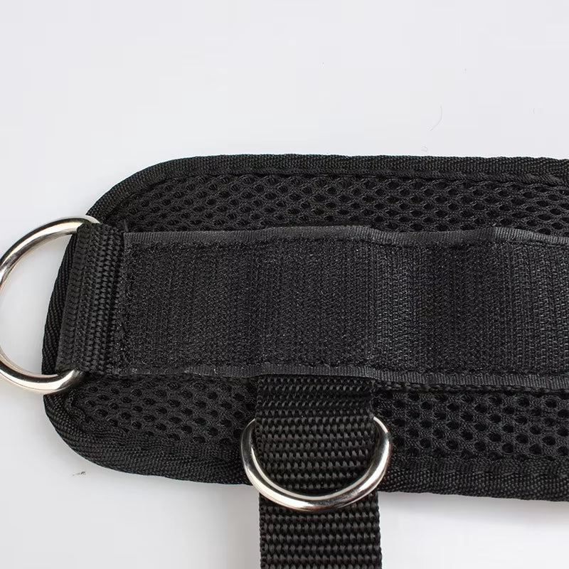 D-Ring Ankle Straps Foot Support Ankle Protector Sports Feet Guard with Foot Strap Cable Machine Leg Gym Training Accessories