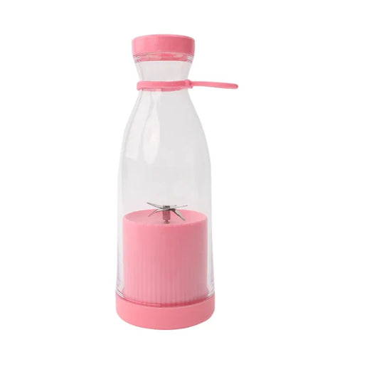 Rechargeable Blender Fresh Juice Maker White/Pink Usb Portable Juice Bottle Mini Fast Electric Blender Smoothie Maker