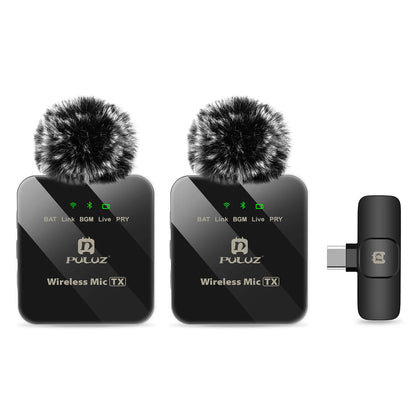 2.4G Wireless Lavalier Microphone Live Broadcast Gaming Microphone for Iphone Type-C Android Camera Audio Video Foryoutube