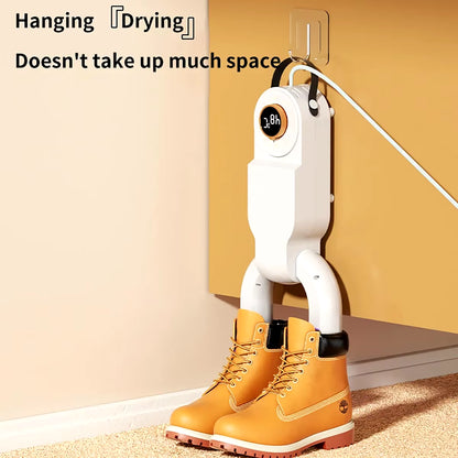 Shoe Dryer Intelligent Timer Adjustable Dryer Quick Drying Deodorizing Sterilizing Shoe Dryer Household Shoe Warmer Heater