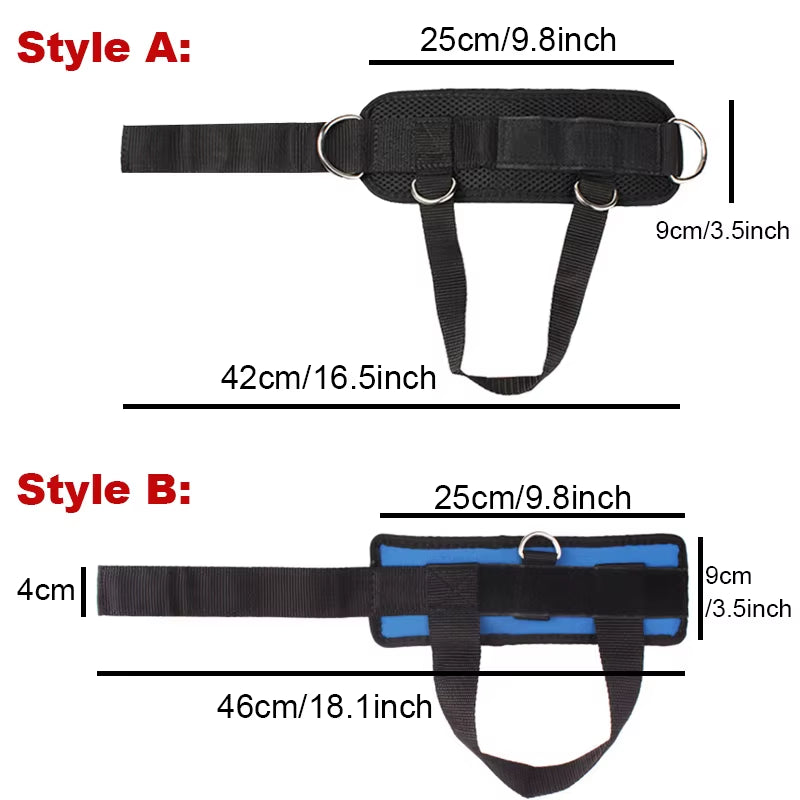 D-Ring Ankle Straps Foot Support Ankle Protector Sports Feet Guard with Foot Strap Cable Machine Leg Gym Training Accessories
