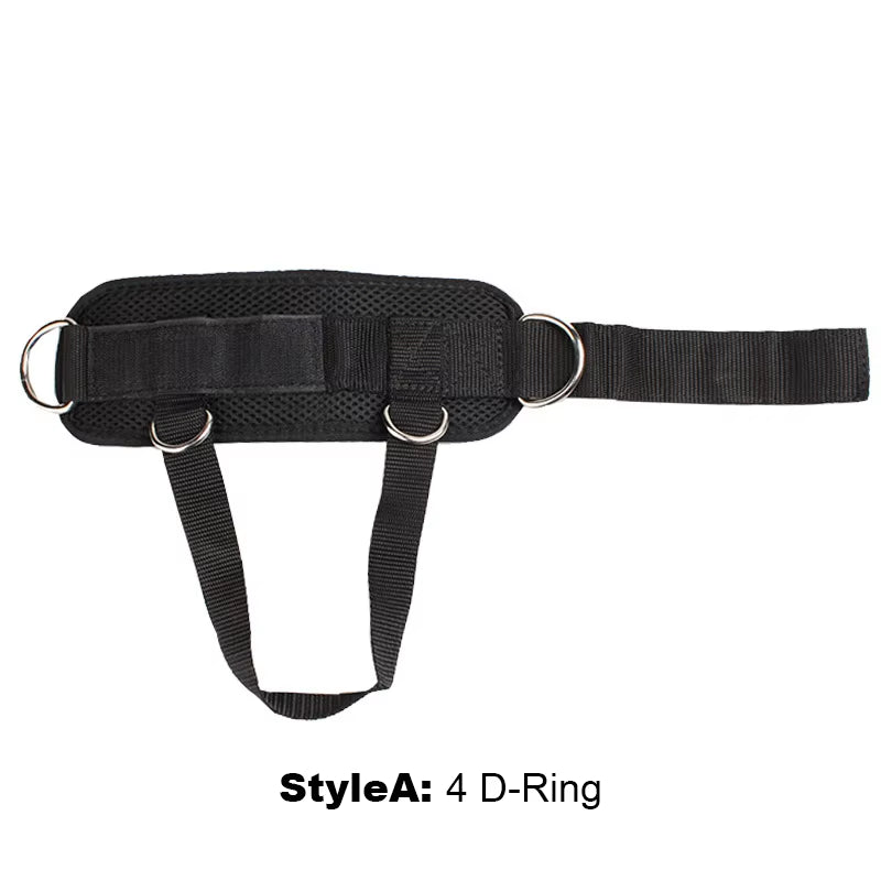D-Ring Ankle Straps Foot Support Ankle Protector Sports Feet Guard with Foot Strap Cable Machine Leg Gym Training Accessories