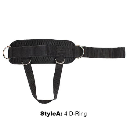 D-Ring Ankle Straps Foot Support Ankle Protector Sports Feet Guard with Foot Strap Cable Machine Leg Gym Training Accessories